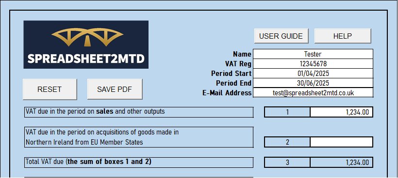 vat bridging sheet